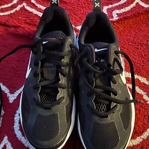 Nike Kids Black and White Athletic Sneakers